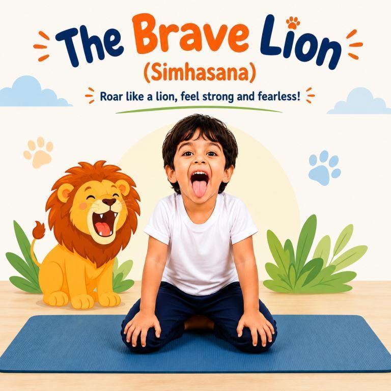 Leo the Little Lion - Kids Yoga Guide